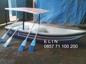 perahu dayung fiberglass